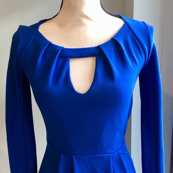 French Connection Marie Long Sleeve Ponte Dress - Picture 3 of 8